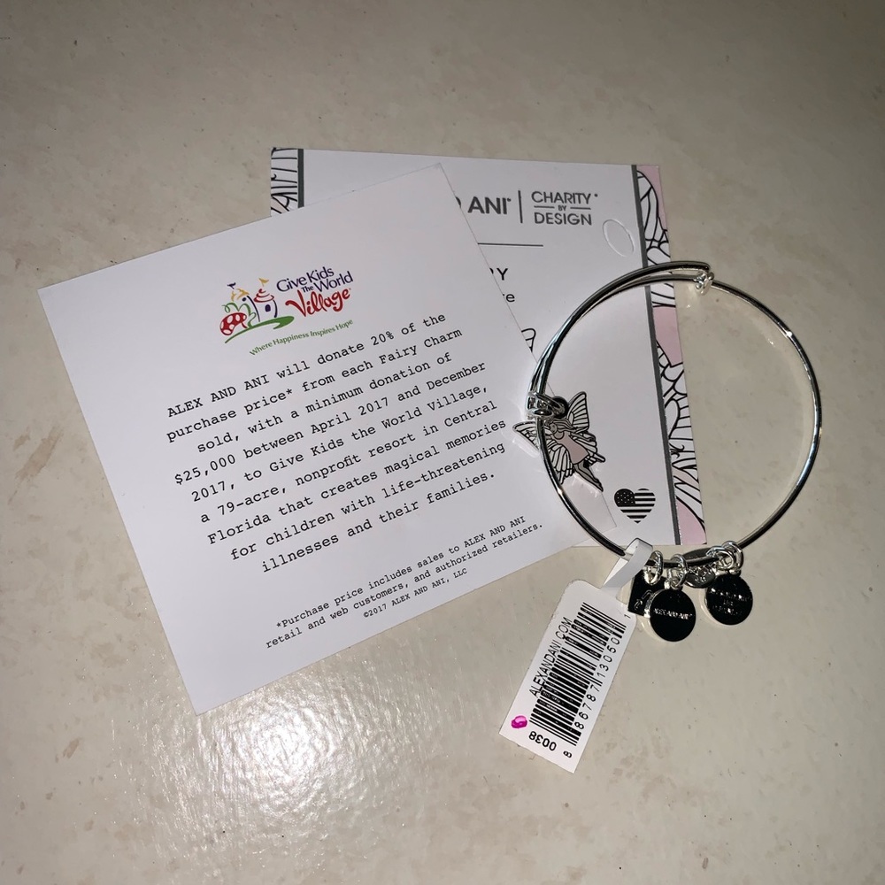 Alex and Ani Fairy Bracelet NWT - Picture 6 of 7